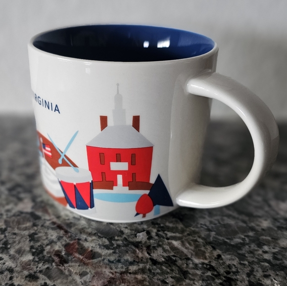 Starbucks "You Are Here" Virginia Mug - Excellent Condition Discontinued - Picture 2 of 6